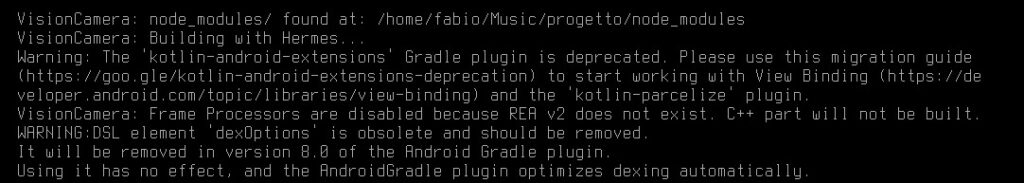 warning: kotlin android extension gradle plugin is deprecated